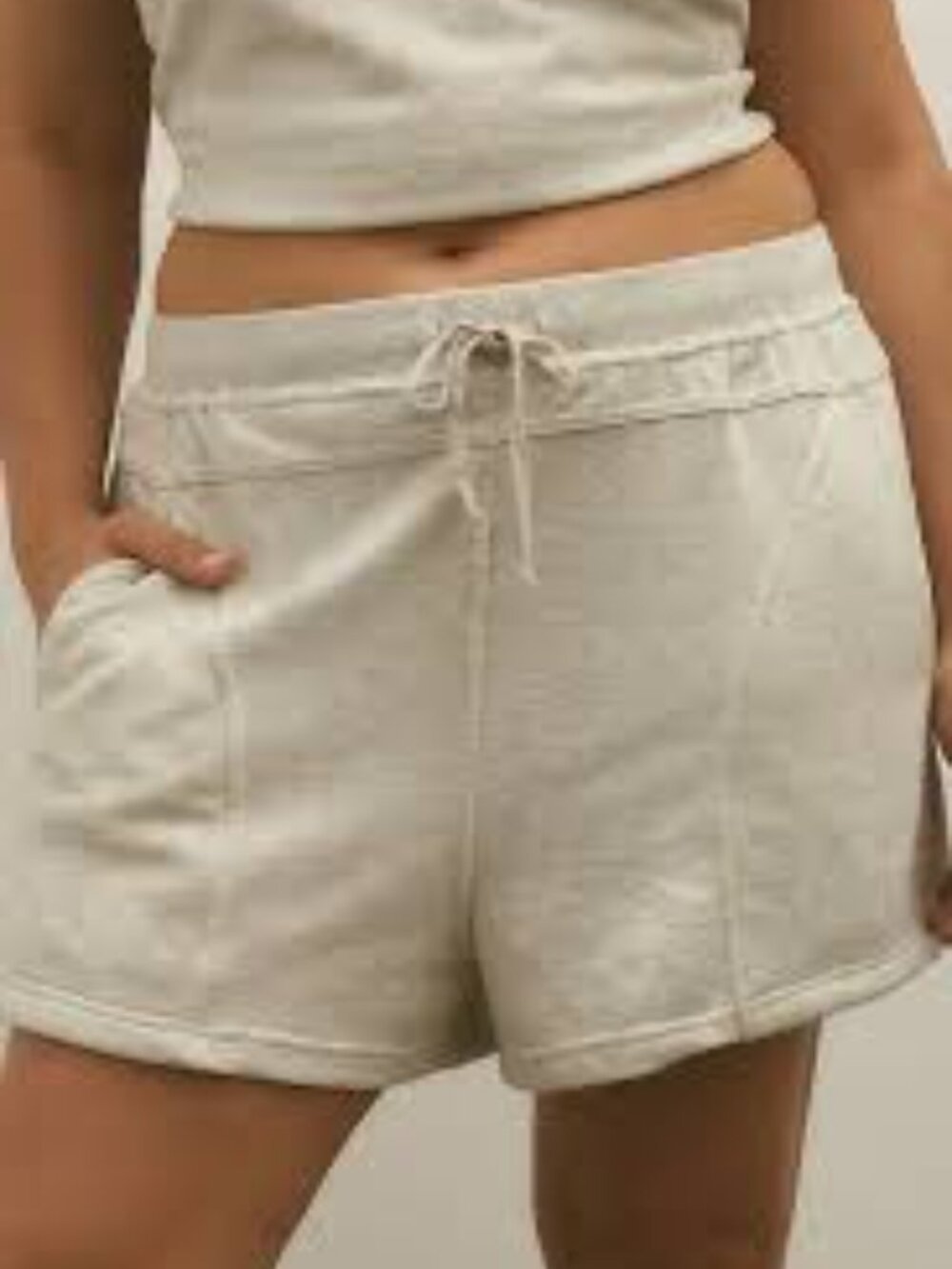 Anthropologie NWT Daily Practice White Shorts